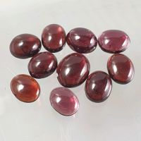 10x Echter Granat / Rhodolit oval ( 32,9 carat ) 9,5 - 12 mm Nordrhein-Westfalen - Recklinghausen Vorschau