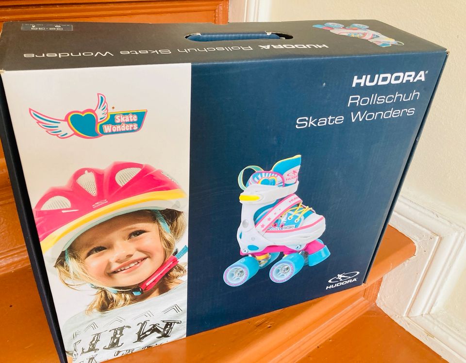 HUDORA Rollschuh Skate Wonders, verstellbar, Gr. 32-35 in Biesenthal