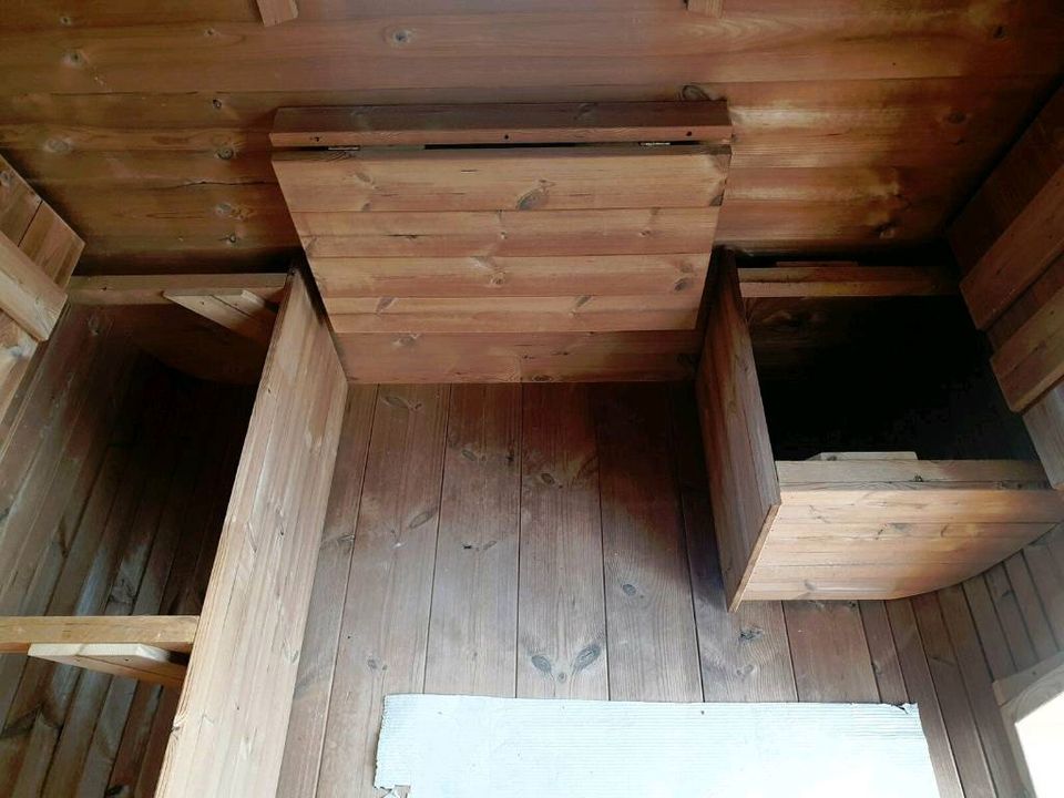 SAUNA GARTENSAUNA mit Holzofen 4 m  THERMOHOLZ 2 Räume NEU Banja in Hüllhorst