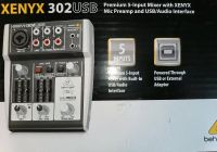 Behringer  XENYX 320 USB 5-kanal Mixer Leipzig - Grünau-Mitte Vorschau