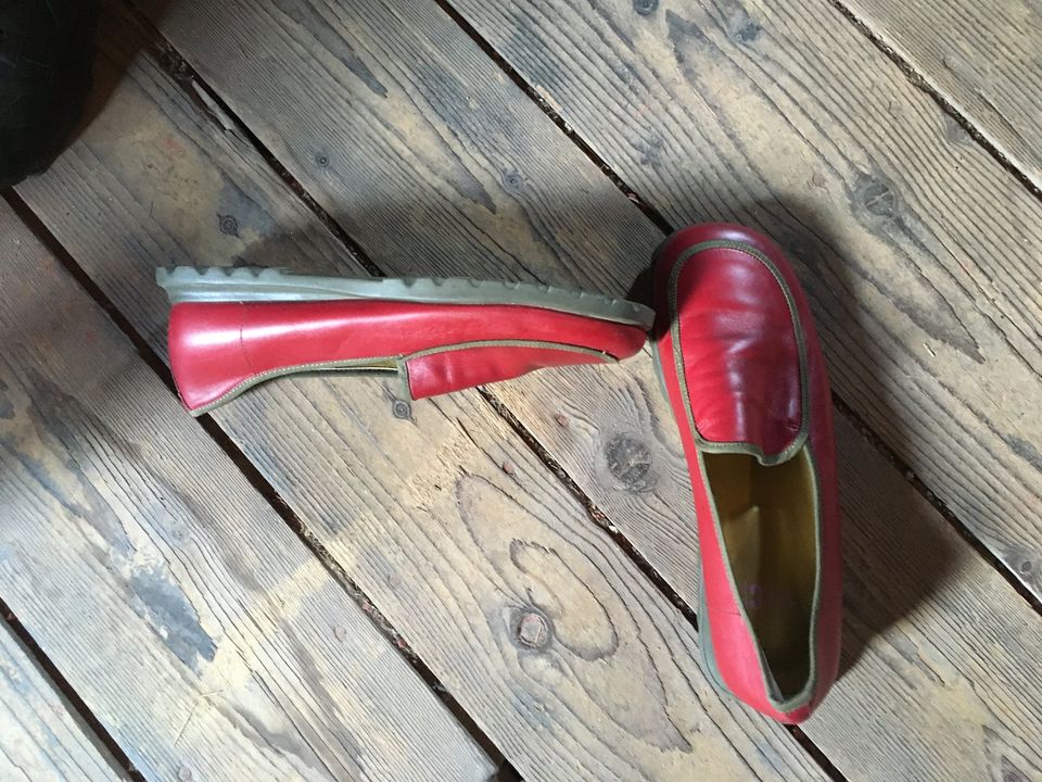 Schuhe Slipper Ballerinas Vic Matie rot Gr 38 in Hamburg