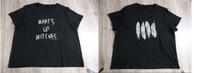 2 x Shein T Shirts, schwarz mit Motiv, Gr 4XL XXXXL (52 54 56) Nordrhein-Westfalen - Wegberg Vorschau