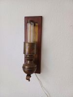 Alte Wandlampe Messing Petroleumlampe - elektrisch - selten Niedersachsen - Schüttorf Vorschau