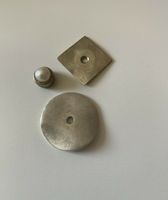 Silberwerk Ring Ding 1 Top Perle mit 2 Scheiben Silber Vergoldet Kreis Pinneberg - Schenefeld Vorschau