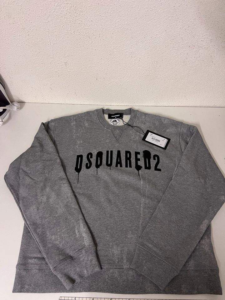 Dsquared2 DSQ Logo Spray Sweat Sweater Graffiti Spray in Sulzbach a. Main