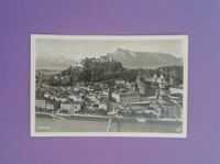 Alte Postkarte AK 1933 Salzburg Altstadt mit Festung Baden-Württemberg - Gailingen am Hochrhein Vorschau