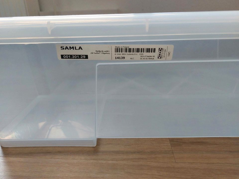 3x Ikea Samla 55l in Rees