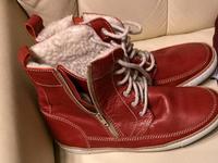 Gefütterte Lederschuhe Gr.40 Rot # Top Zustand Berlin - Köpenick Vorschau