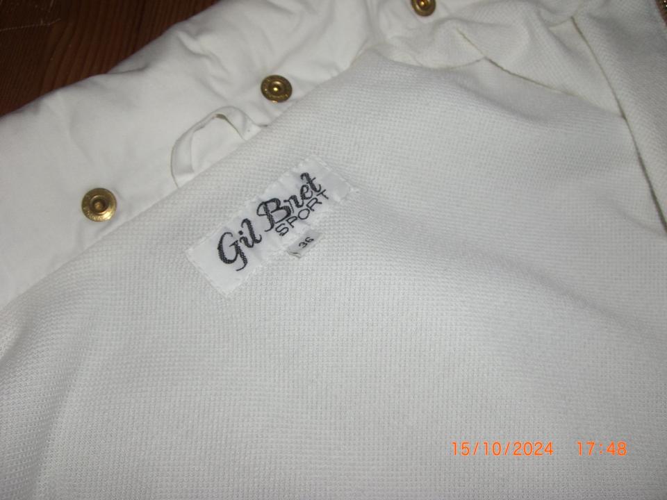 Fitness-Sport-Wanderjacke, Gr. 36, Marke: Gil Bret, weiss-braun in Landshut