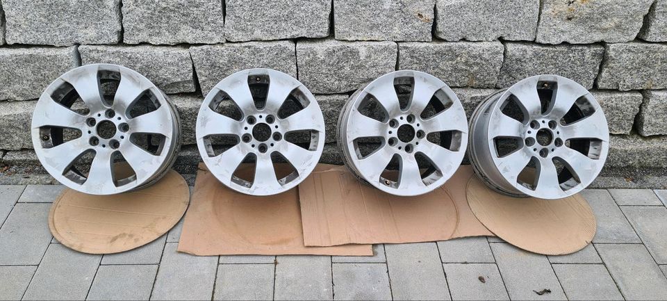 Verkaufe original BMW Alufelgen Sternspeiche 158 BBS für e9x/e90 in Bogen Niederbay