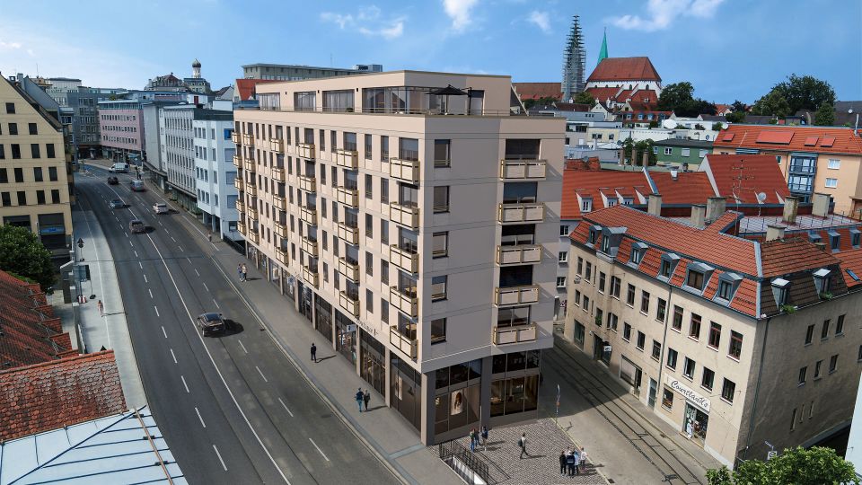 Katip | Wohntraum Leonheart: Hochwertiges Penthouse mit exklusivem Dachterrasse in Augsburg