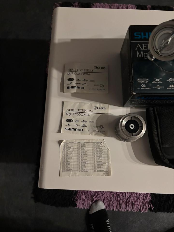 3x Shimano Aero Technium mgs 10000 xsa, incl. Zubehör, Fox, Daiwa in Malsch