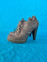 837=> Damen Stiefeletten Gr. 36 Graceland grau Nordrhein-Westfalen - Siegen Vorschau