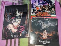 Black Clover Hero Academia Attack on Titan Kalender Anime Manga Hamburg-Mitte - Hamburg St. Georg Vorschau