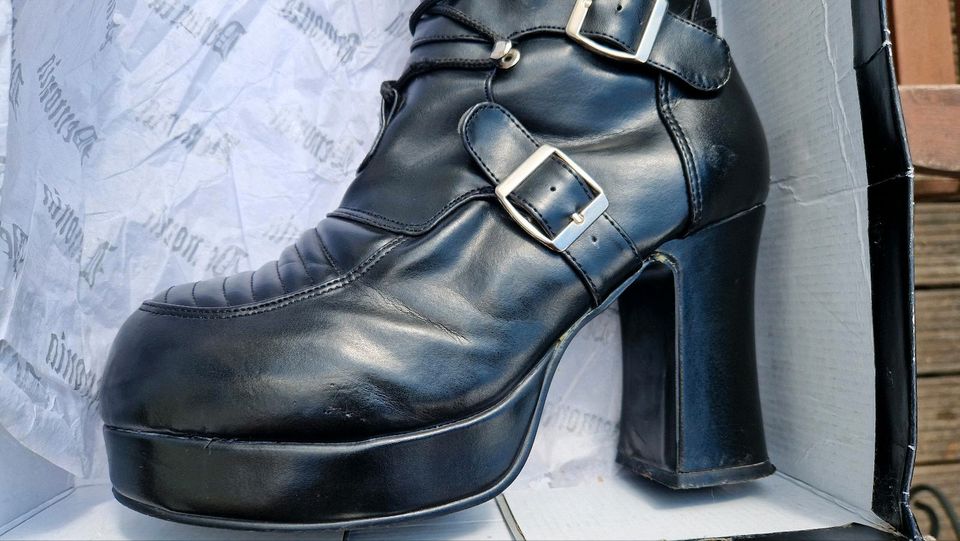 Demonia Stiefel Boots Gothika 200 Gr. 41 WGT Gothik, 2 x getragen in Berlin