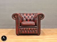 Chesterfield Sessel Englisch Englisch Leder Antik Hocker Nordrhein-Westfalen - Lage Vorschau