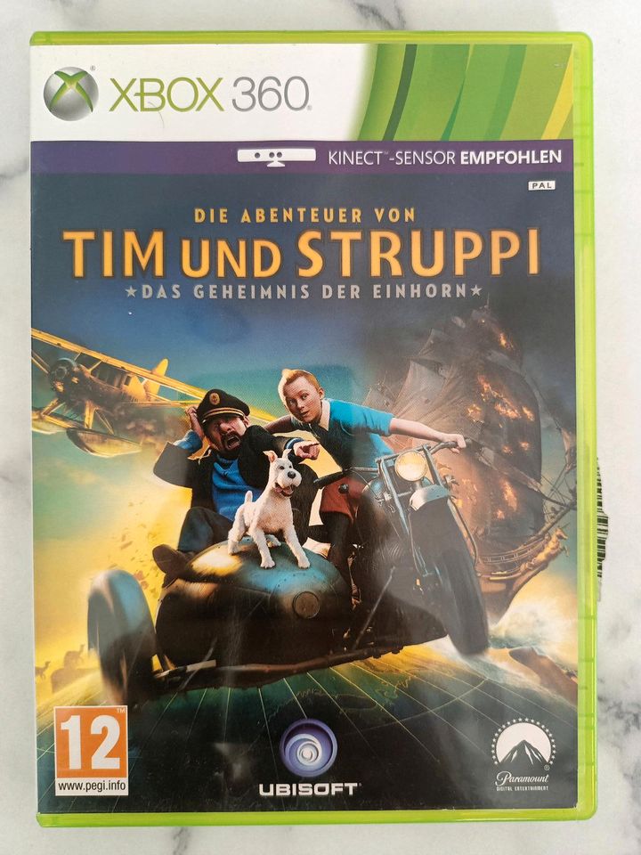 Xbox 360 Die Abenteuer von Tim und Struppi  Spiel in OVP in Bielefeld