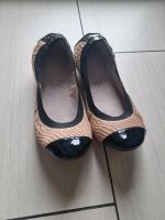 Ballerina Stylesnob Gr. 39 beige/schwarz Bayern - Hirschaid Vorschau