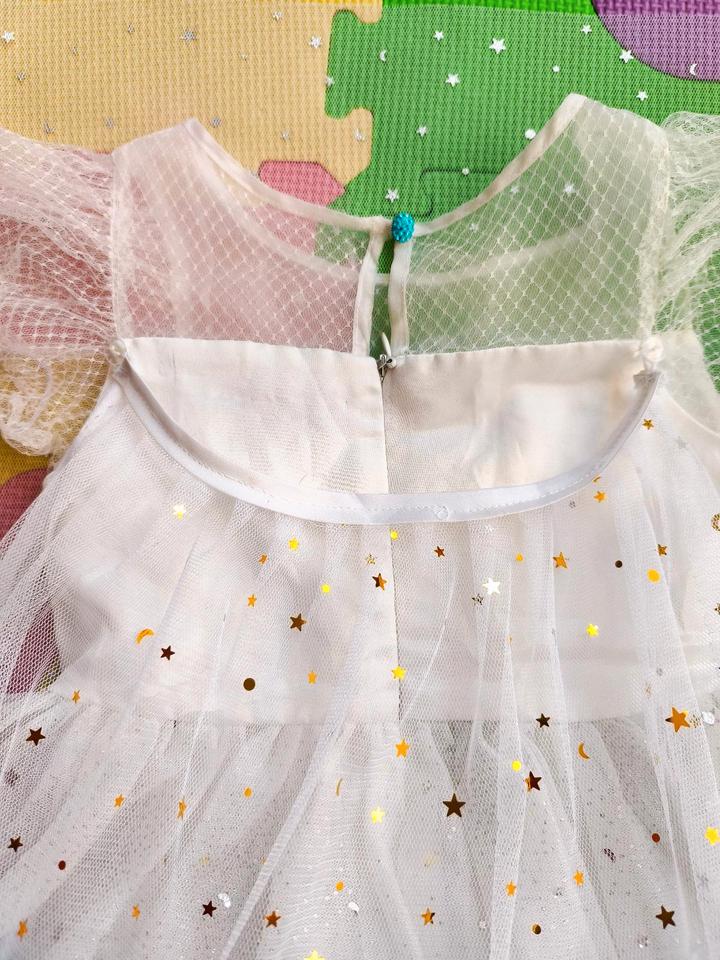 Prinzessin Elsa Tüll Kleid mit Abnehmbarer Schleppe 104, 110 in München