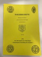 Haigerer Heft Nr. XI - 1978 Die 1200-Jahrfeier der Stadt Haiger Hessen - Haiger Vorschau