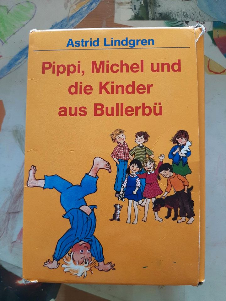 Astrid Lindgren 3 Bücher im Schuber ,Pippi,Michel, die Kinder aus in Baltmannsweiler