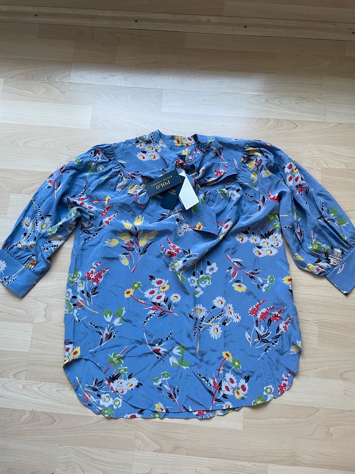 Bluse Ralph Lauren Damen S, blau, floral, Blumen in Dortmund