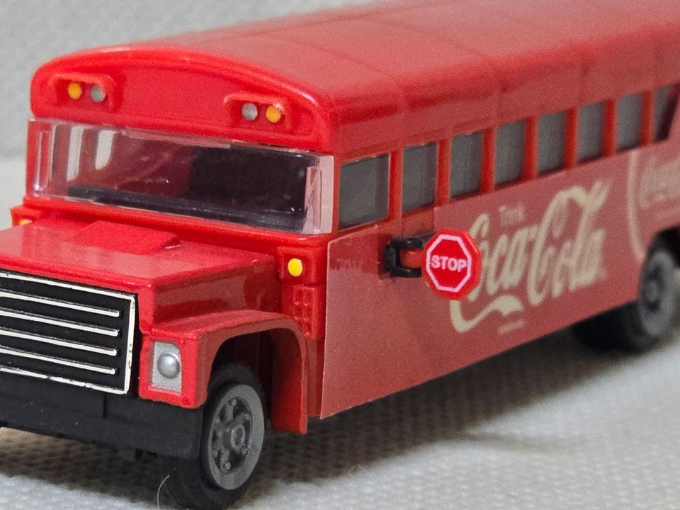 Modellbau Werbe-Bus Coca Cola Schulbus in Recklinghausen