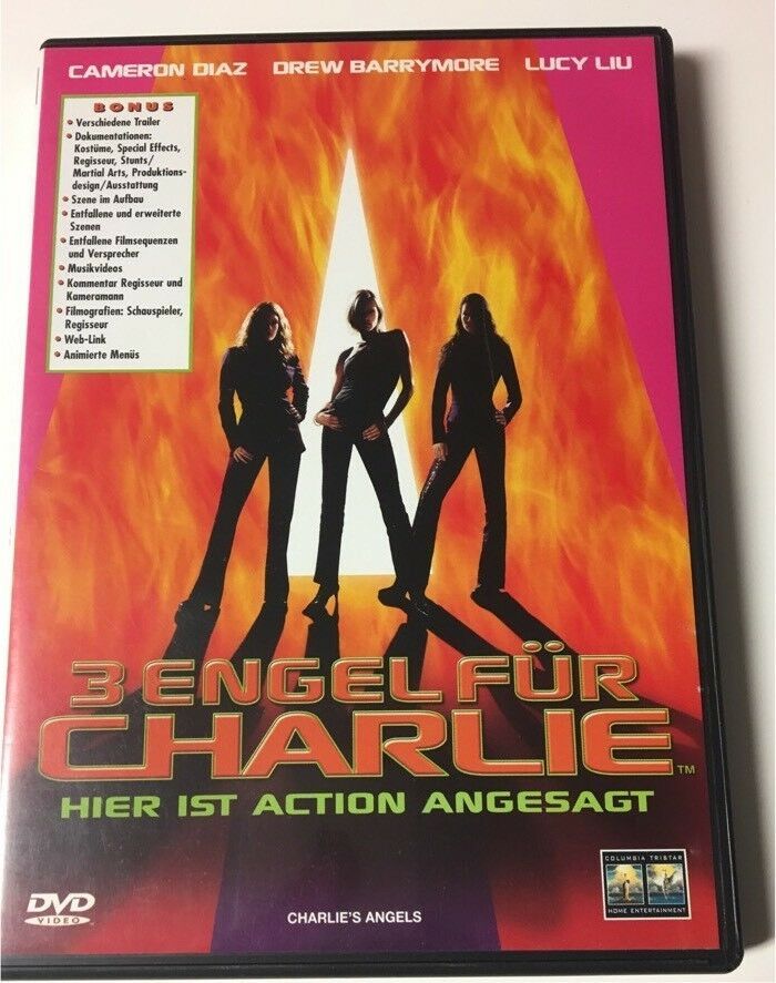 DVD - 3 ENGEL FÜR CHARLIE- Cameron Diaz, Drew Barrymore in Hilpoltstein