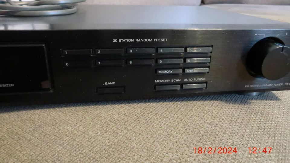 1 Sony Stereo Tuner ST-S101, gebraucht in Düsseldorf