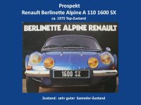 Renault Alpine A 110 Original-Prospekt Essen - Essen-Kettwig Vorschau