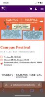 ✨ Gesucht: 1x Campus-Festival-Ticket KN f. Samstag, 11.5. Baden-Württemberg - Konstanz Vorschau