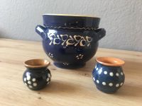 3 blau-weiße Keramik Vasen/ Gefäße in unterschiedlichen Größen Thüringen - Suhl Vorschau
