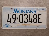 USA Nummernschild Kennzeichen License Plate Montana Big Sky Bayern - Königsbrunn Vorschau