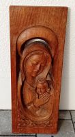 Holzrelief  „Madonna mit Kind“  Massivholz Bayern - Schorndorf Vorschau