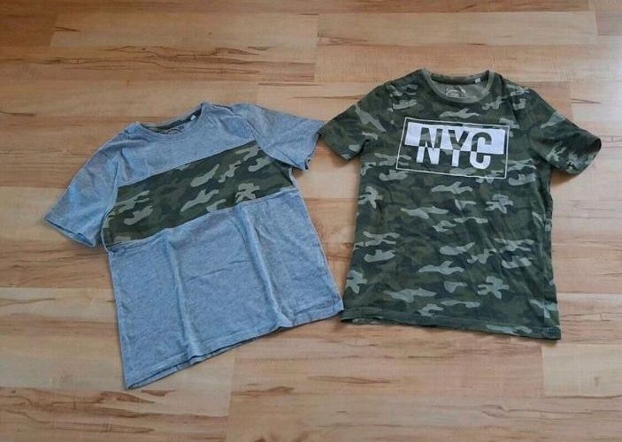 C&A Jungen Tshirts Gr. 146/152 Camouflage in St Gangloff