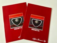 Alfa Romeo Giulietta Prospekt 1983 (2 Stück) mint Dortmund - Brechten Vorschau