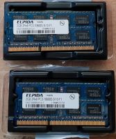 2x 2 GB 2Rx8 PC3-10600S-9-10-F1 Arbeitsspeicher Niedersachsen - Verden Vorschau