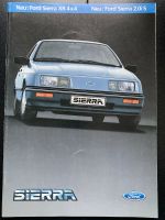 Prospekt Ford Sierra inkl. Laser, Ghia, XR 4x4 von 3/85 Nordrhein-Westfalen - Mettmann Vorschau