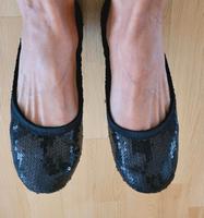 Pailletten Ballerina VERA WANG Gr.38,Schuhe Nordrhein-Westfalen - Unna Vorschau