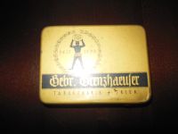 alte Zigarettendose, Tabakdose, Gebr. Grenzhäuser, Trier, Dachbod Rheinland-Pfalz - Schweich Vorschau