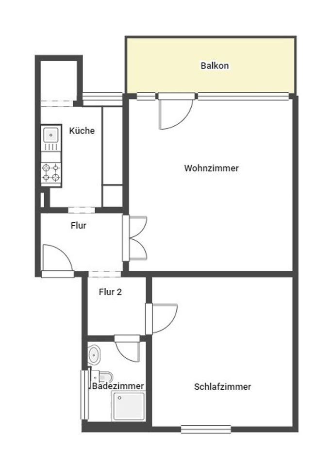 Gepflegte 3-Zi.-ETW in ruhiger Vorstadtlage von Mülheim a.d. Ruhr Winkhausen in Mülheim (Ruhr)