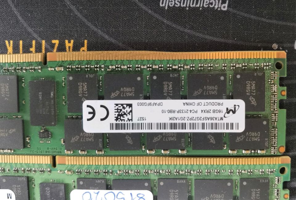 12x 16 GB DDR3 Ram in Wiesenau bei Frankfurt/Oder