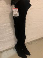 Damen Stiefel schwarz neu Leder Zara Hannover - Ahlem-Badenstedt-Davenstedt Vorschau