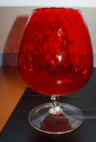 Großes Glas Vase Italien rot gemustert fast wie neu C Niedersachsen - Buxtehude Vorschau