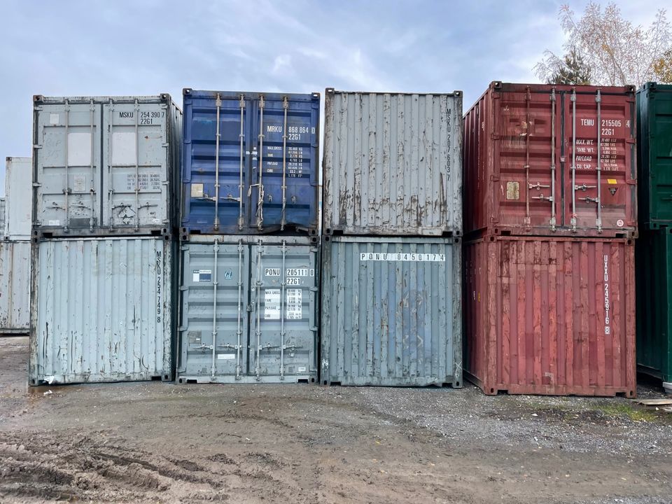 20ft Seecontainer 6m Baustellencontainer Lager mieten - BRD weit in Freiburg im Breisgau