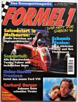 Formel 1 - Das Rennsportmagazin - Heft zur Saison 1996 Hessen - Neu-Anspach Vorschau