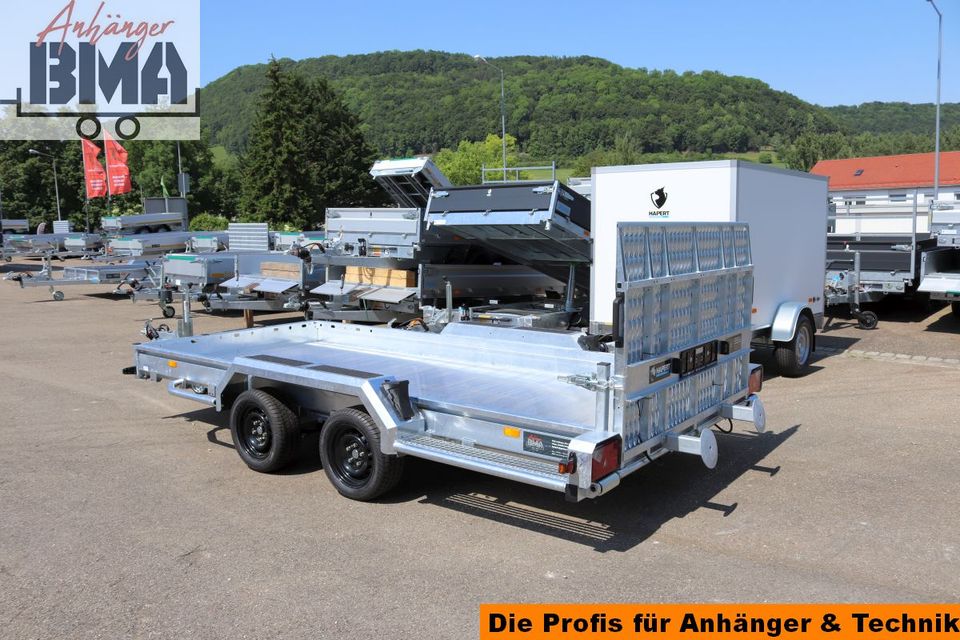 Hapert PKW-Anhänger Maschinentransporter 3500kg 405x179 ALUBODEN in Mühlhausen im Täle