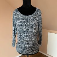 Marc O‘Polo blaues Langarmshirt Damen Blusenshirt Oberteil Gr. M Niedersachsen - Gyhum Vorschau