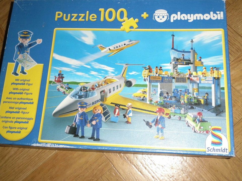 Kinder Puzzle 100 Teile 200 Teile 300 Teile Playmobil Puzzle Neu in Ganderkesee