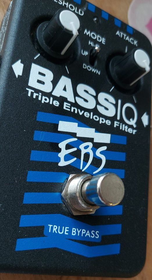EBS BassIQ Black Label Pedal für Bassgitarre Envelope Filter in Berlin